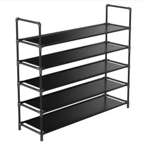 5 Tier Extra Wide Shoe Rack