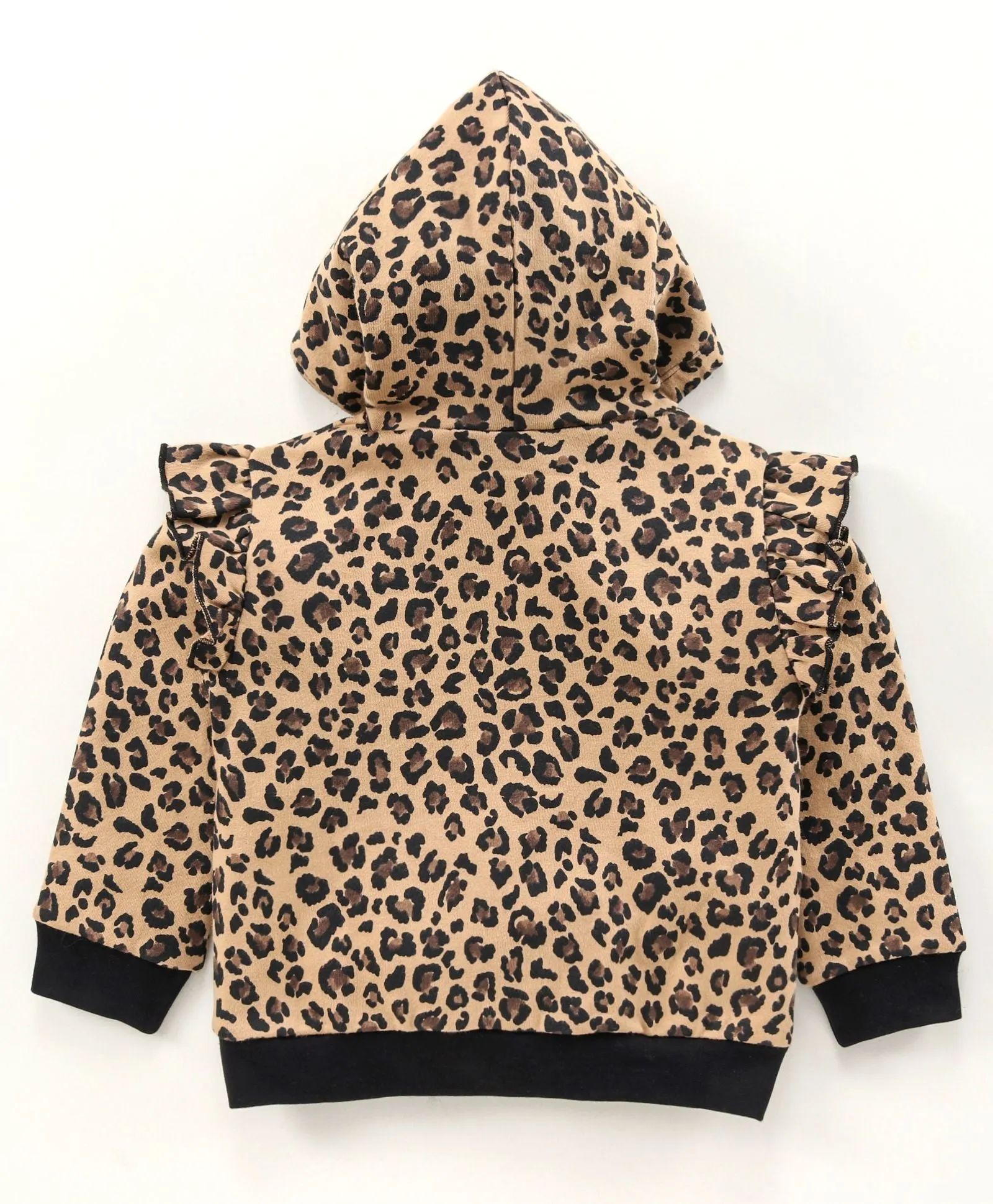 Animal Print Hoodie Sweatshirt Legging Set