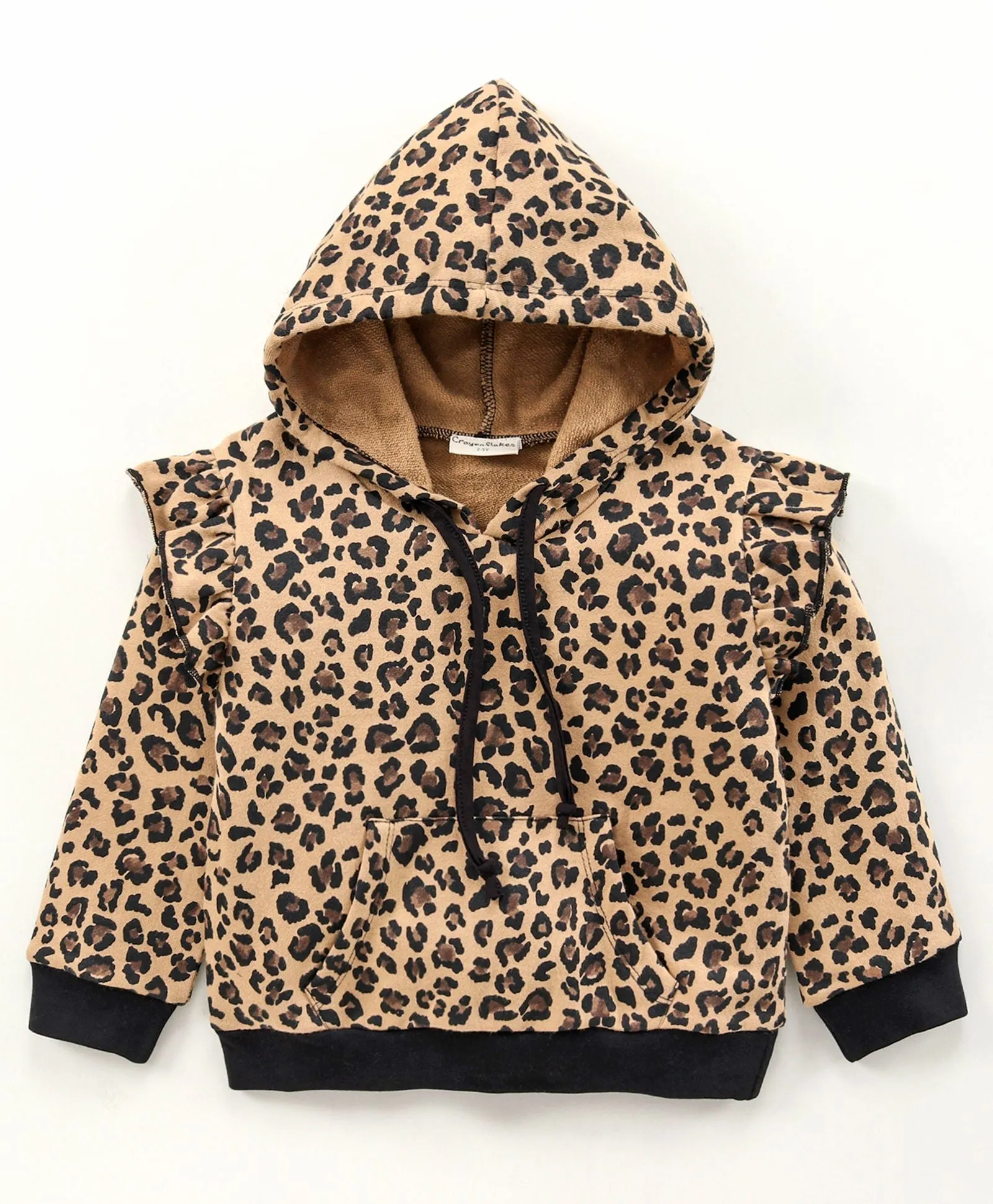 Animal Print Hoodie Sweatshirt Legging Set