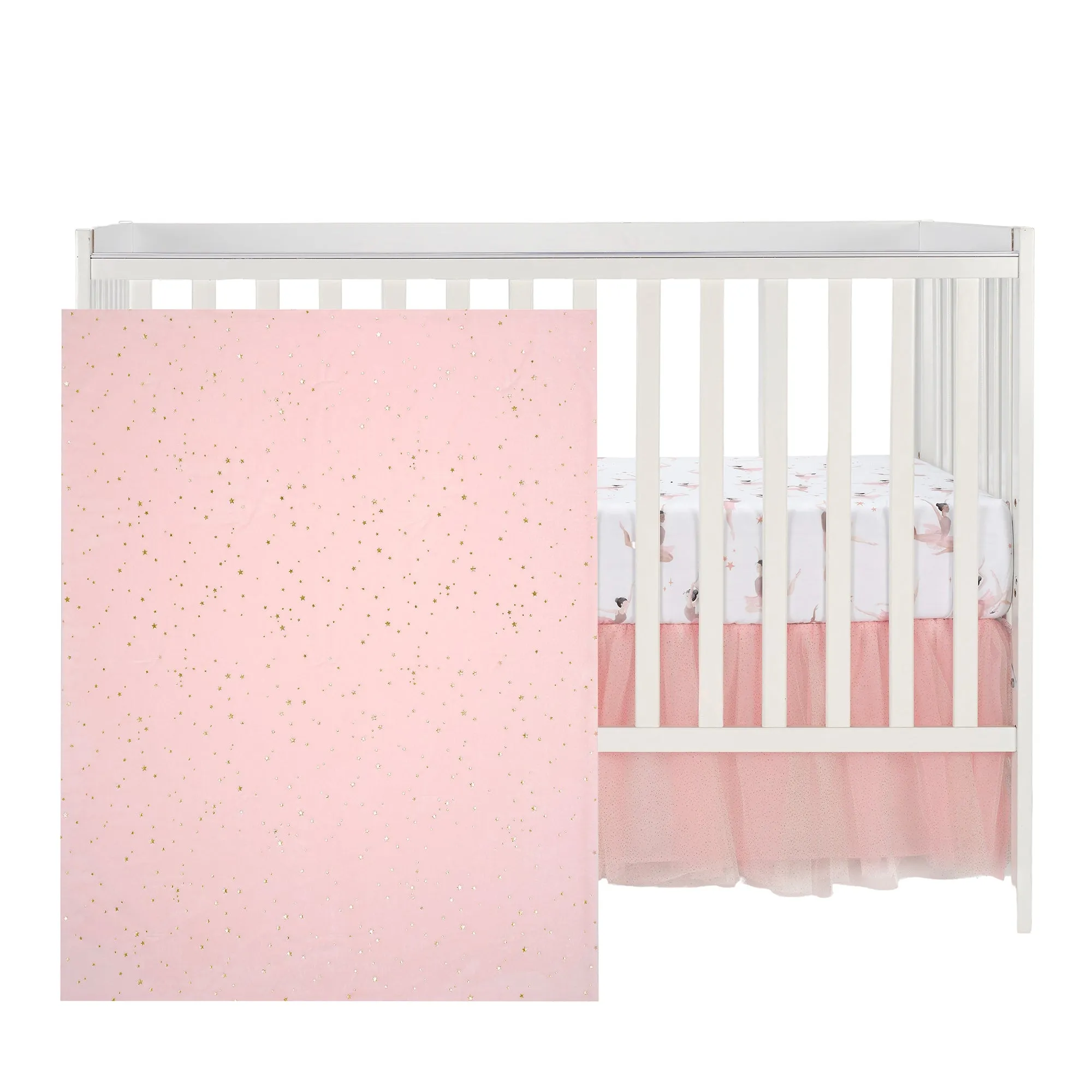 Ballerina Baby 3-Piece Crib Bedding Set