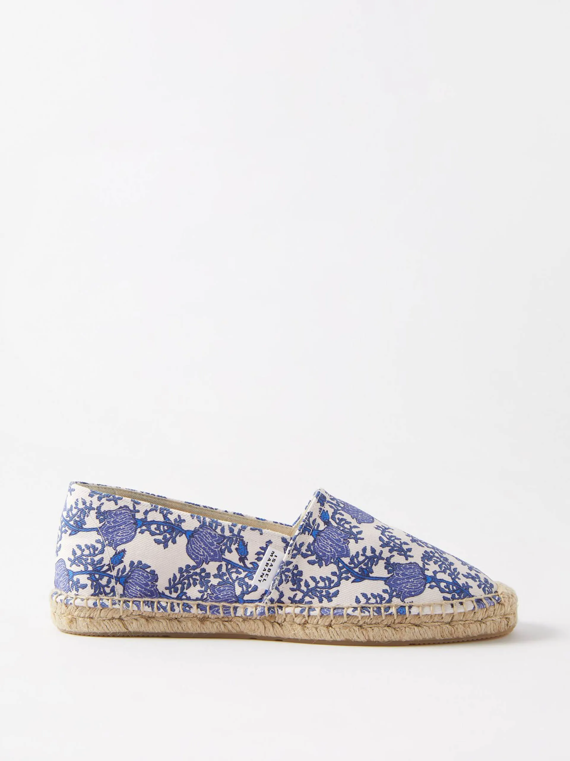 Canae floral-print canvas espadrilles