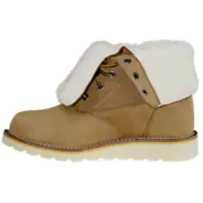 Carhartt Women's Fold Down 8" WP Wedge Winter Boot -Hickory- FW8069-W