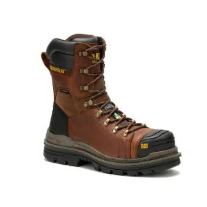 CAT Hauler XL Men's 8" Composite Toe Work Boot 725891 - Brown