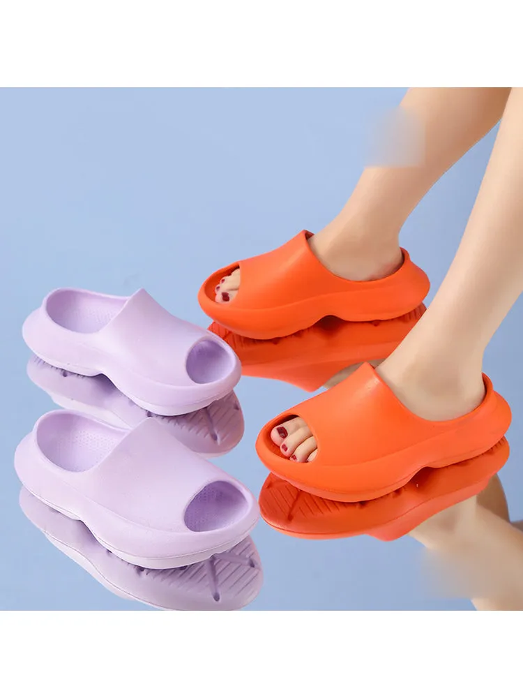 Coconut Platform Slippers Summer Soft Soles Casual Women Slippers