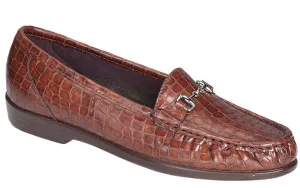 COGNAC CROC | SAS Metro Cognac Croc at Brandy's Shoes Made in USA