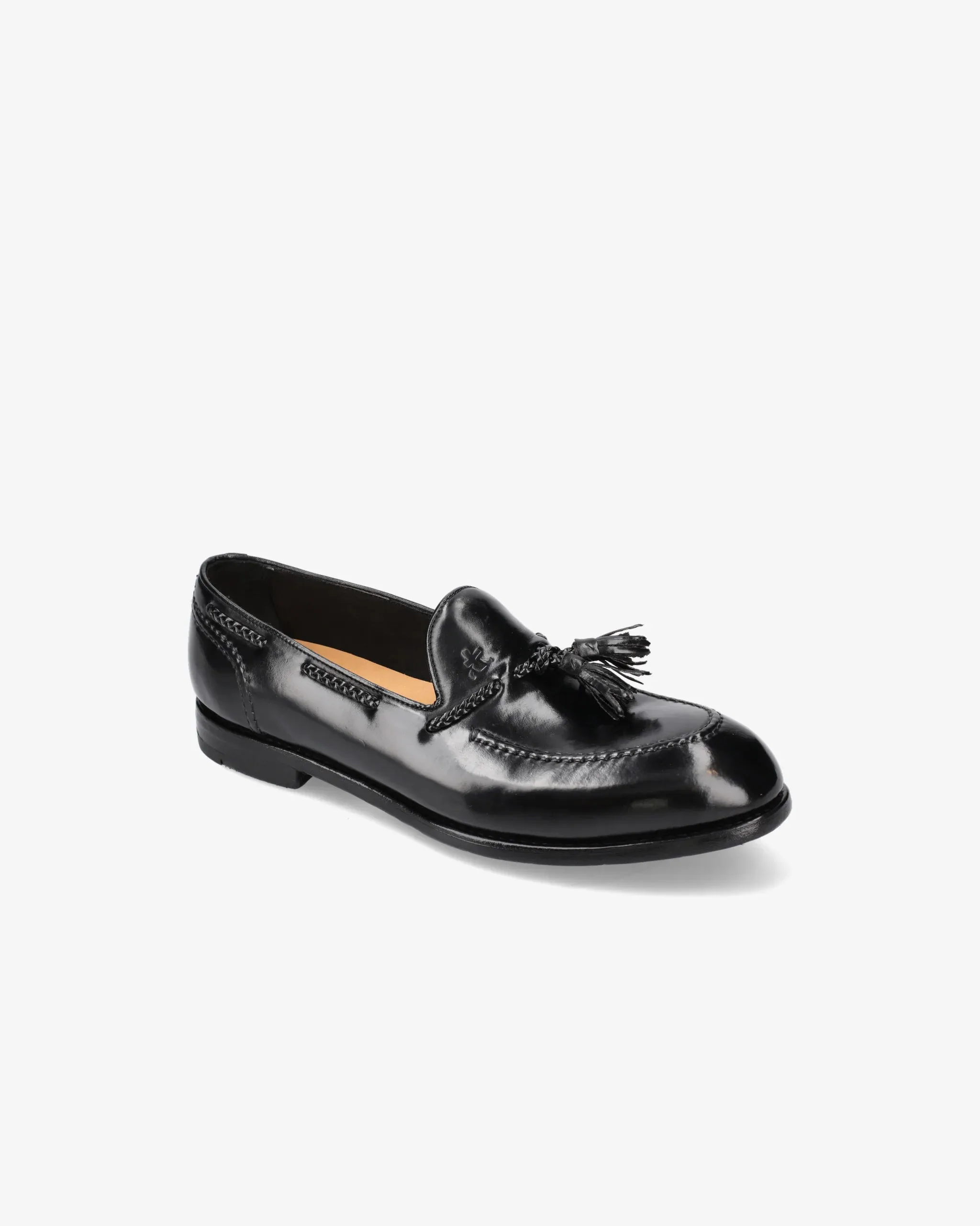 Cola king brass black loafers 32056P