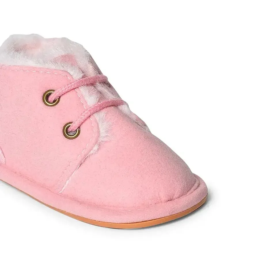 Cuddle Baby Girl Comfy Rabbit Fur Shoes