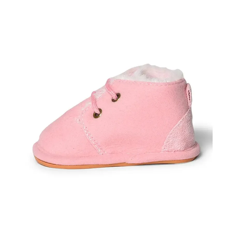 Cuddle Baby Girl Comfy Rabbit Fur Shoes