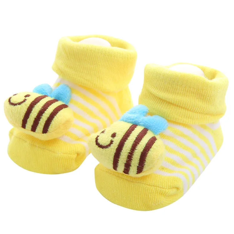 Cute Animal Non-Slip Cotton Socks for Toddlers