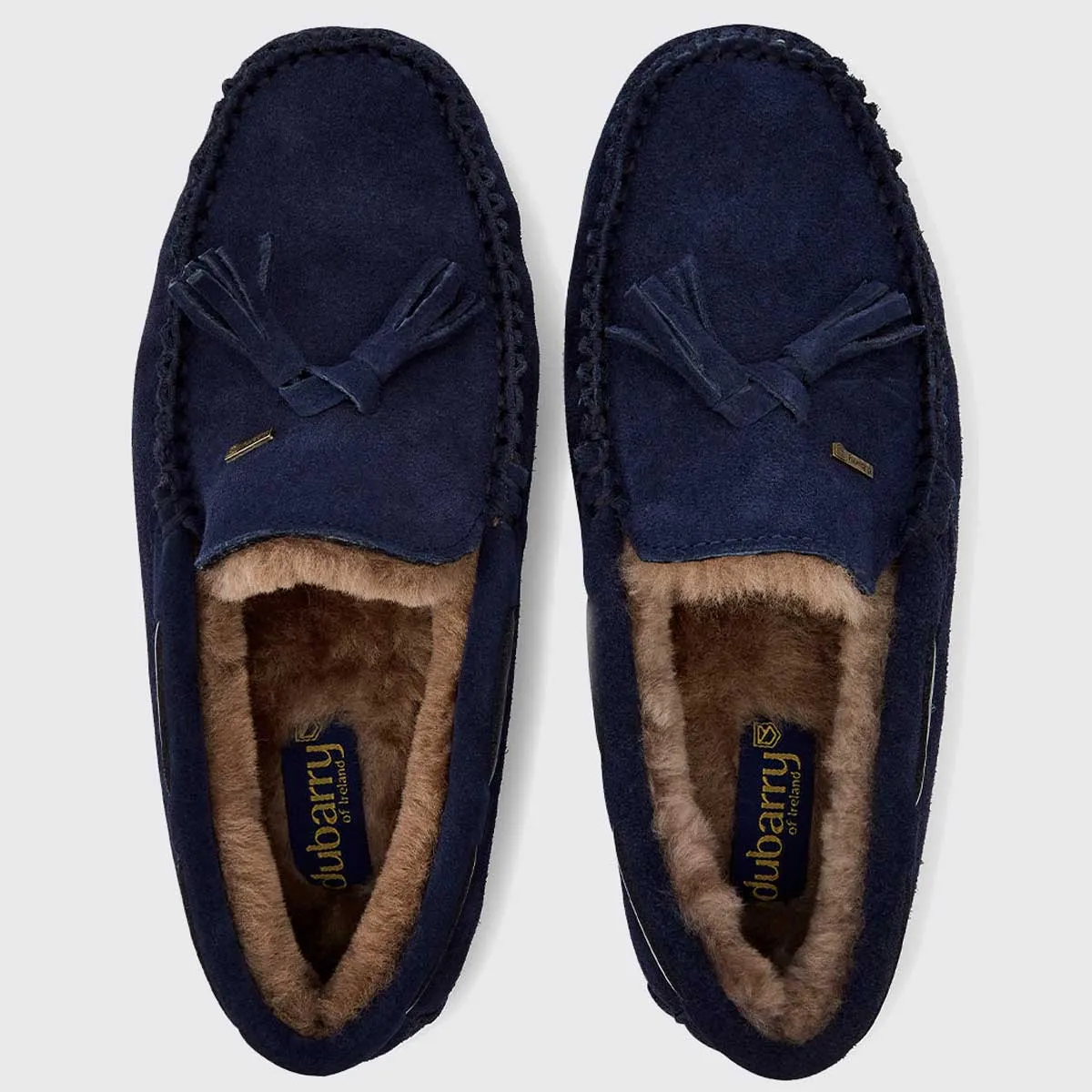 DUBARRY Rosslare Moccasin Slippers - Women's - Navy