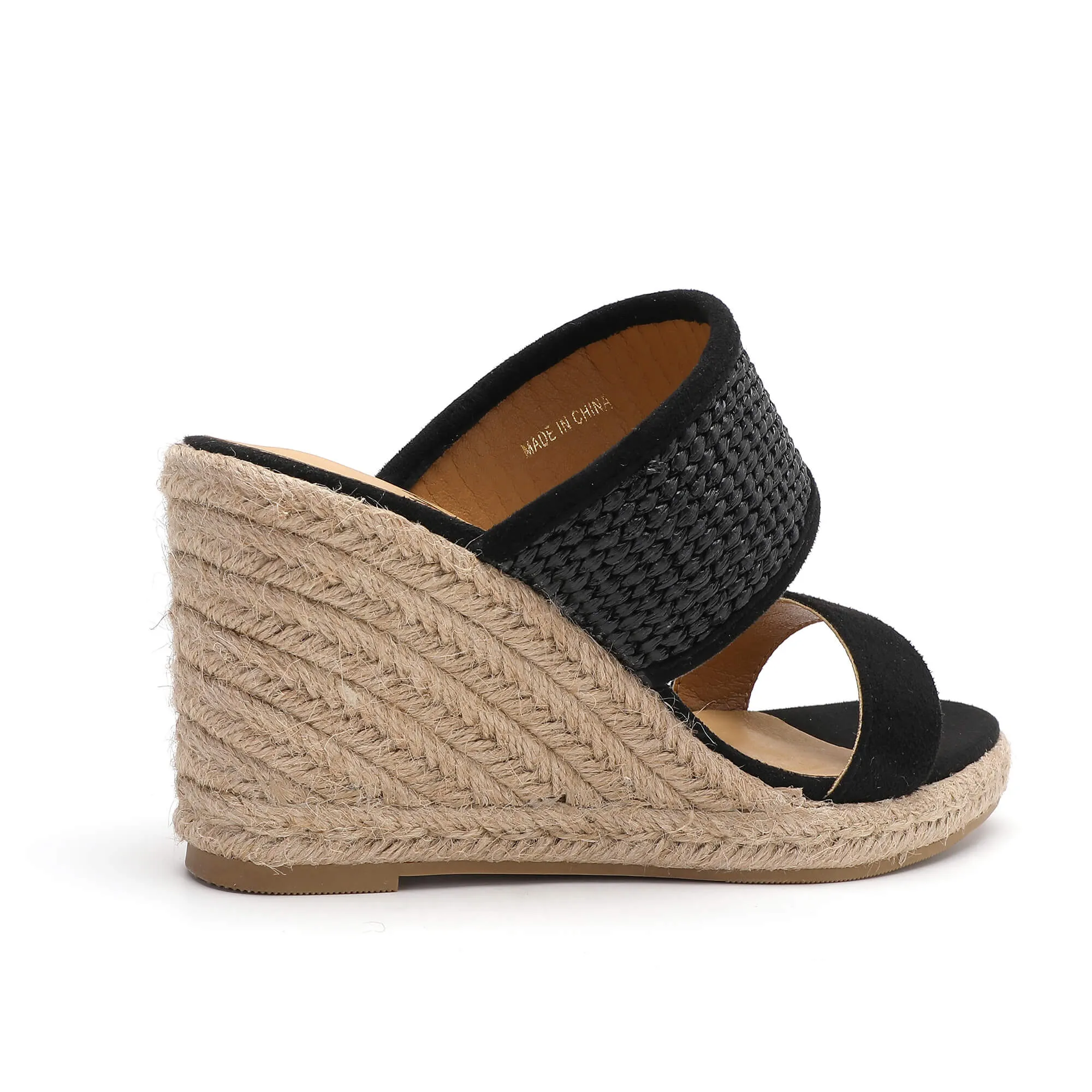 Ella Black Espadrille