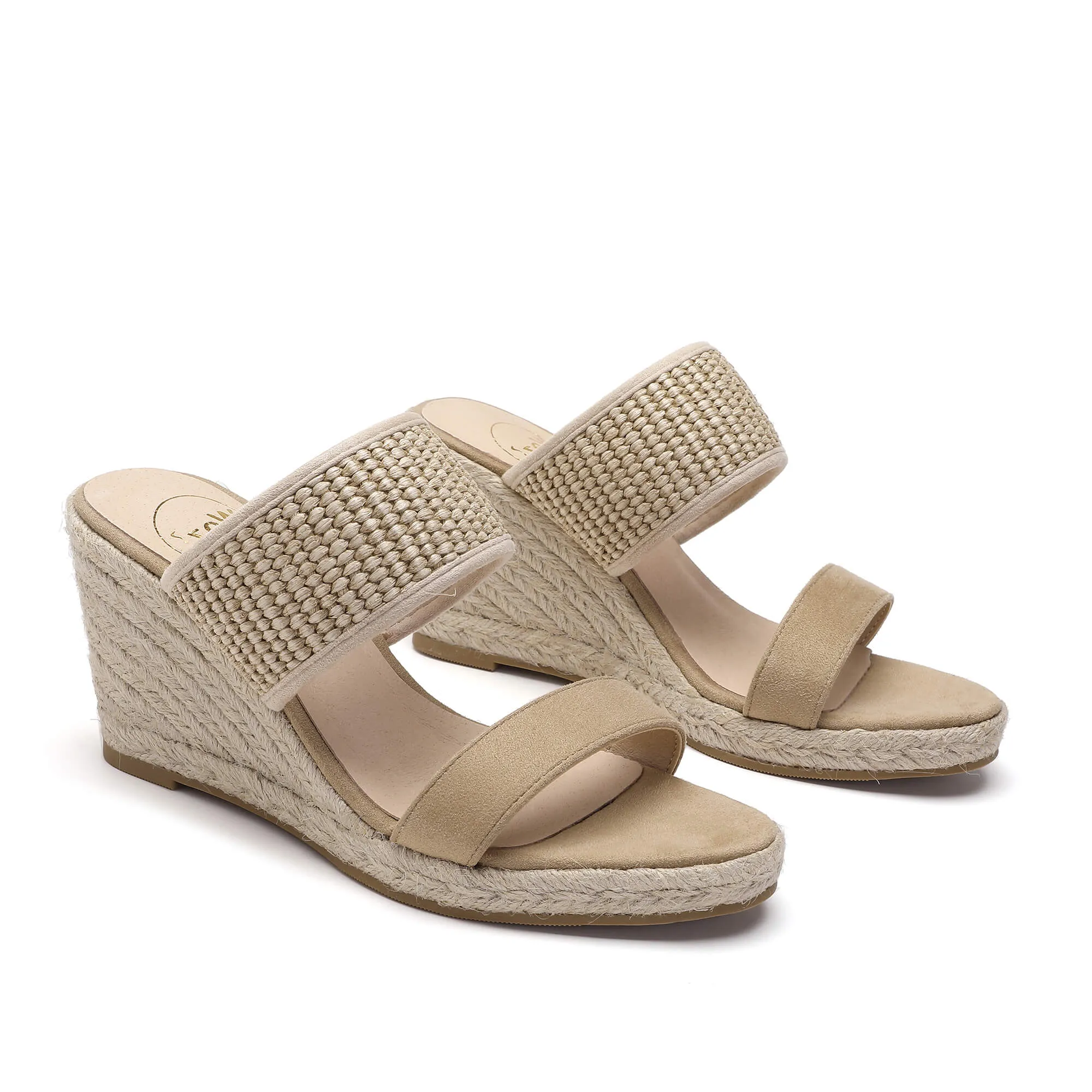 Ella Taupe Espadrille