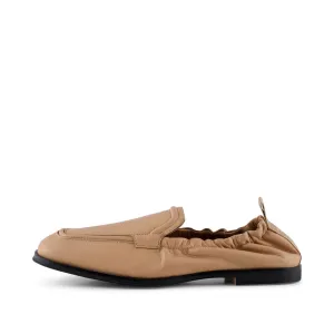 Erika loafer leather - BEIGE GRAIN