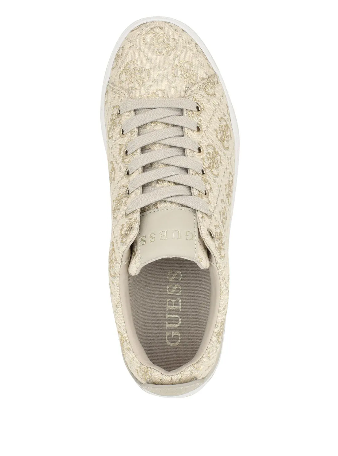 Gold Logo Giaa Low-Top Sneakers