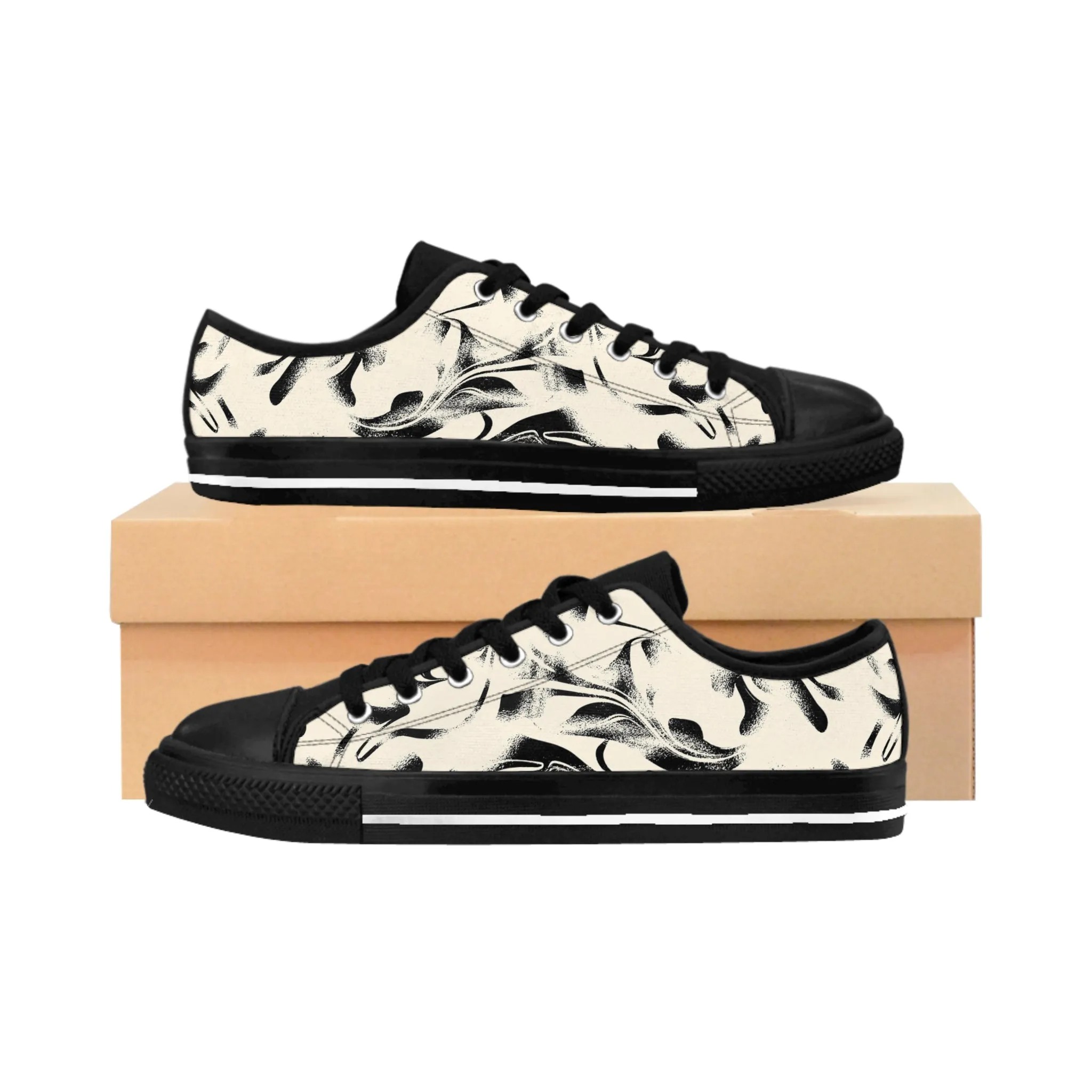 Grunge Pattern Women's Sneakers