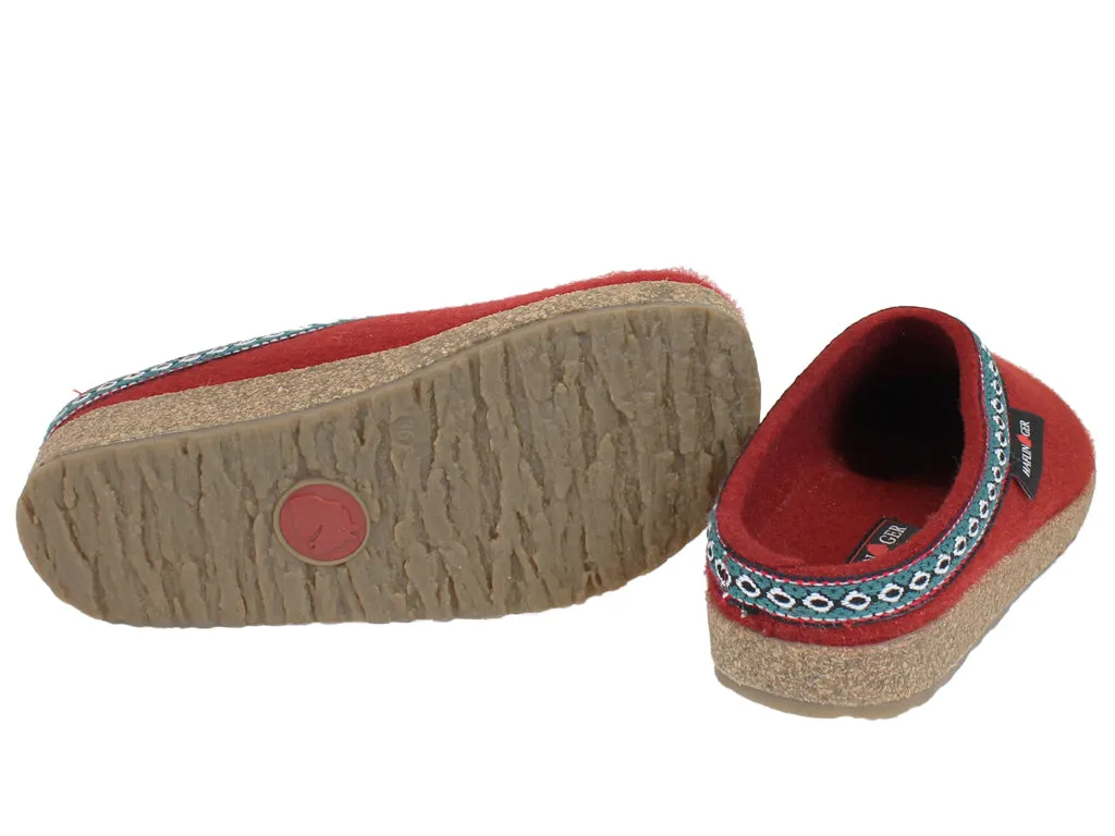 Haflinger Clogs Grizzly Franzl Rubin