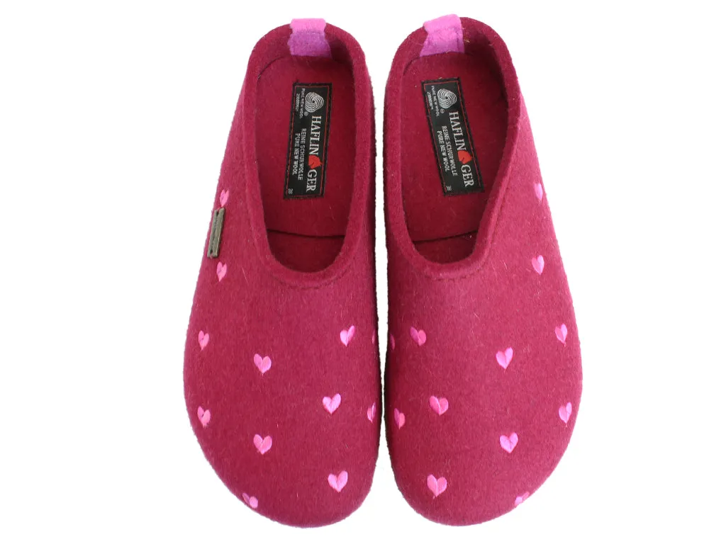 Haflinger Clogs Grizzly Sweetheart Port