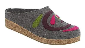 Haflinger Women's Harmony Wool Slipper Clogs