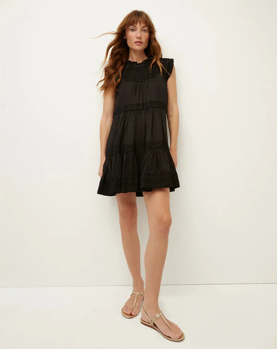 Keely Tiered Dress - Black