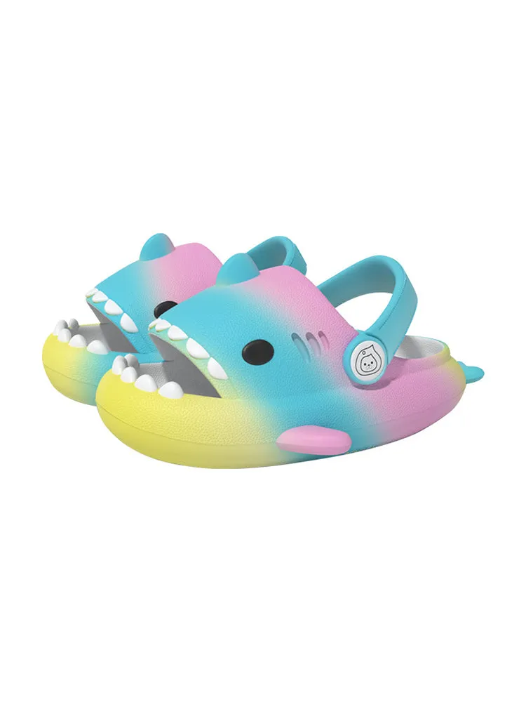 Kids' Gradient Shark Sandals