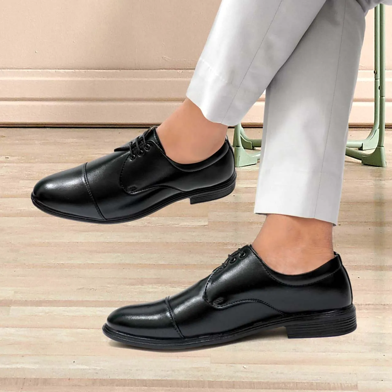 Latest Men's Formal Shoes - Black