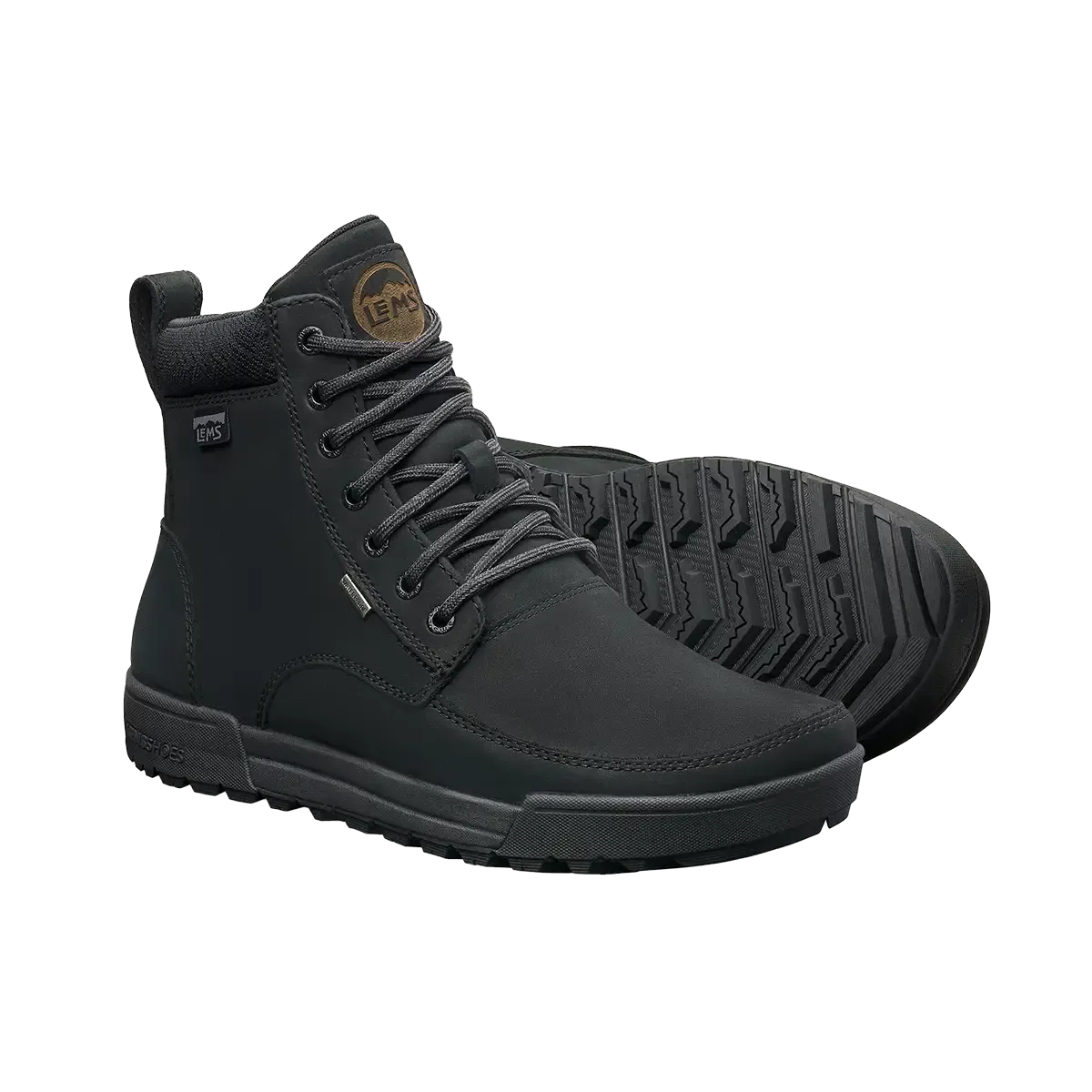 Lems Boulder Summit Waterproof Boot - Coal