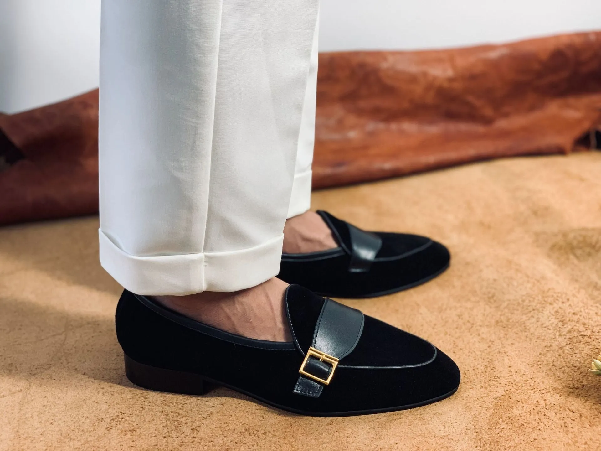 Men's Buckle Loafers