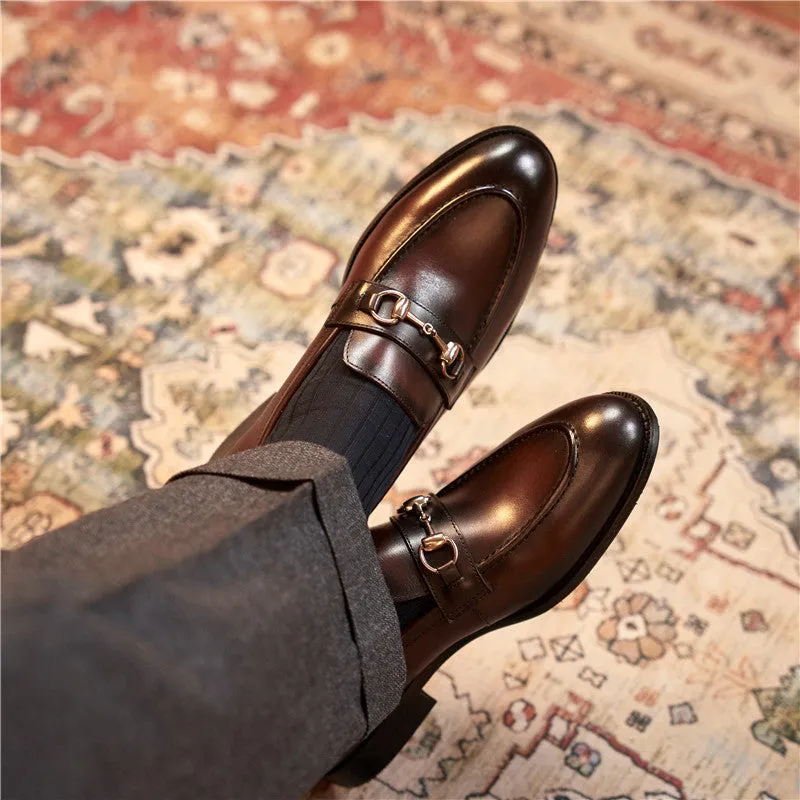 Men's Dress Horsebit Loafers