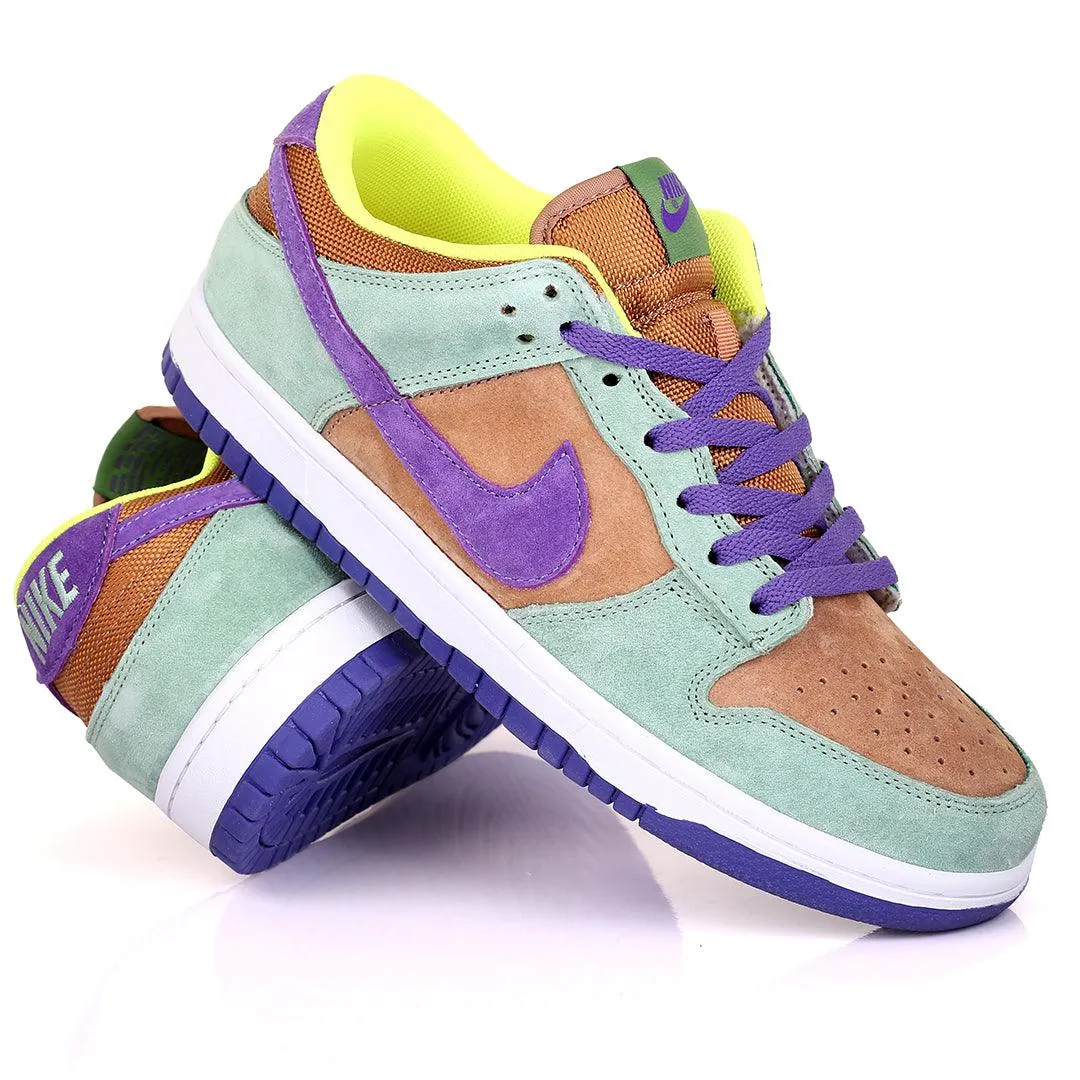 NK Force Dunk Low Sp Multi Colors  suede Men's Sneakers