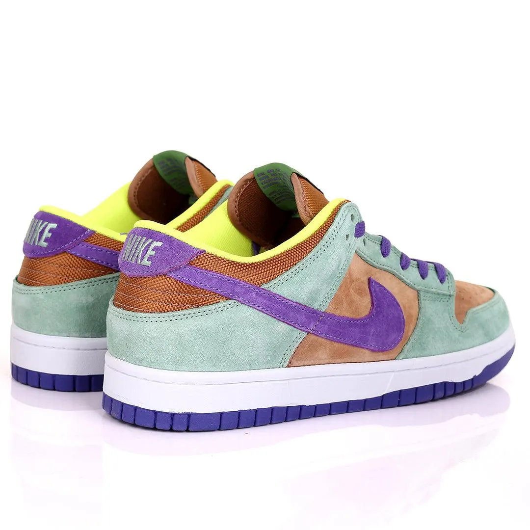 NK Force Dunk Low Sp Multi Colors  suede Men's Sneakers