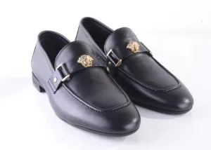 Pelle Calfskin Slip-On Loafer Black