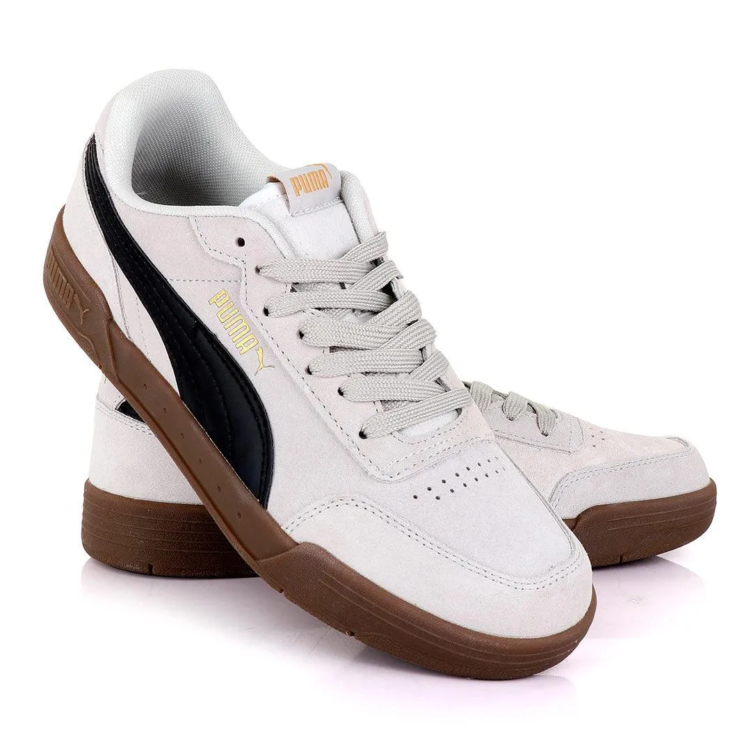 Puma Classic Rs x Toys Milk and Black Strap Sneakers