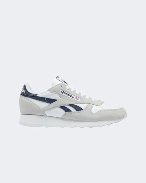 Reebok Classic Leather Men Running Shoes White/Navy Gx8750