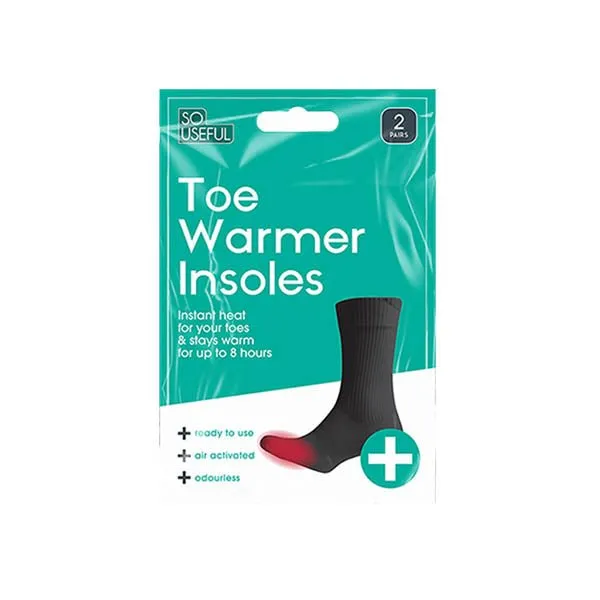 So Useful Toe Warmer Insoles 2 Pack