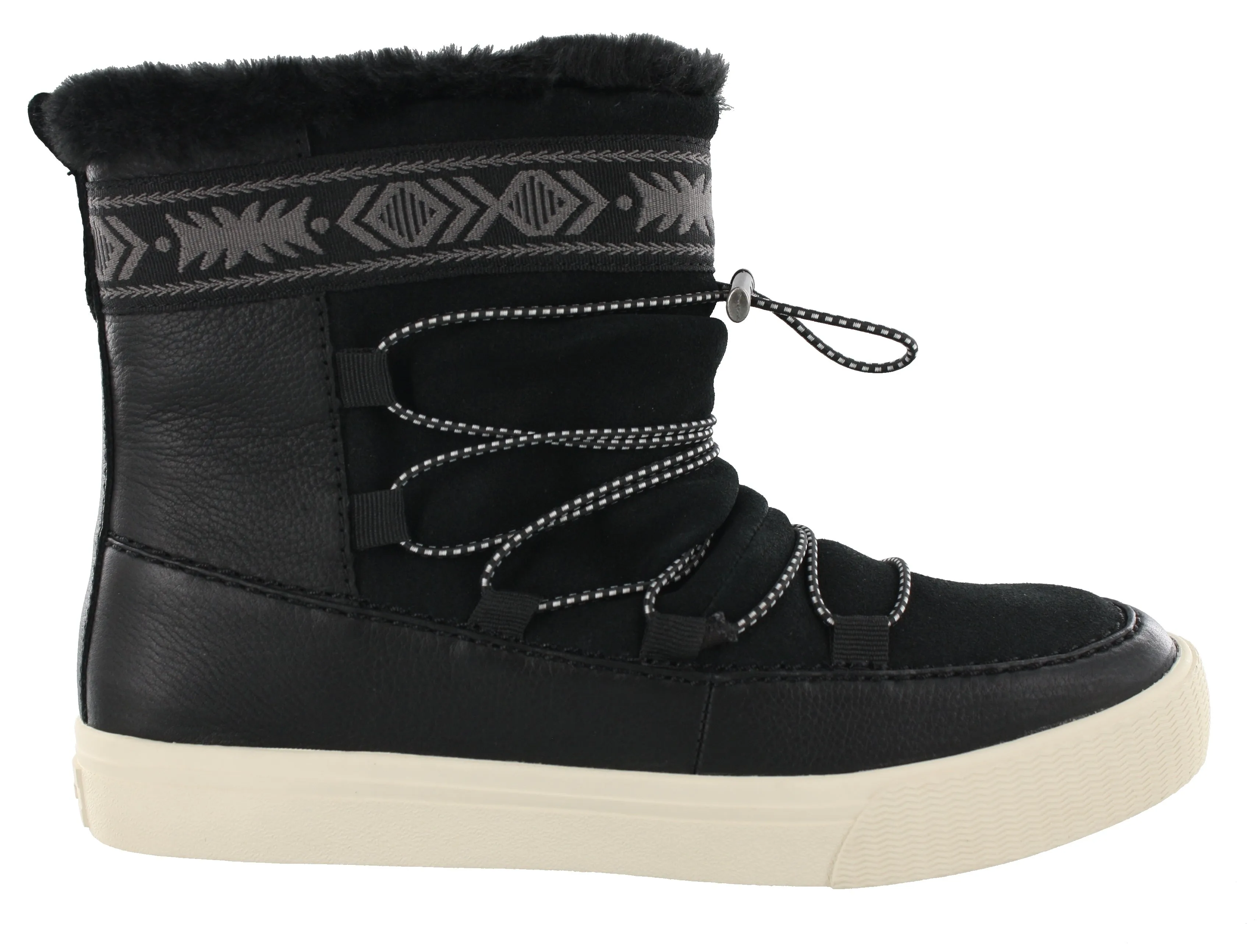 Toms Women Pull on Water-Resistant Ankle Boots Alpine