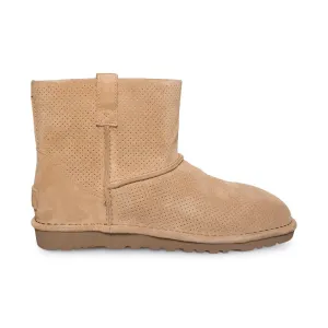 UGG CLASSIC Unlined Mini Perf Tawny Boots