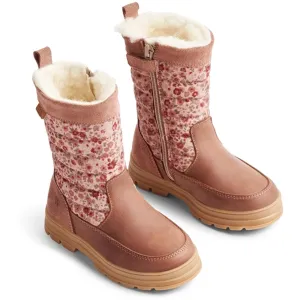 Wheat Winter Boots Koa High Tex Inside Zip Dusty Rouge